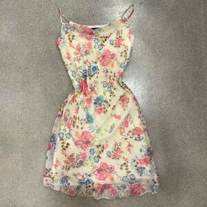 Vintage Midi Floral Dress